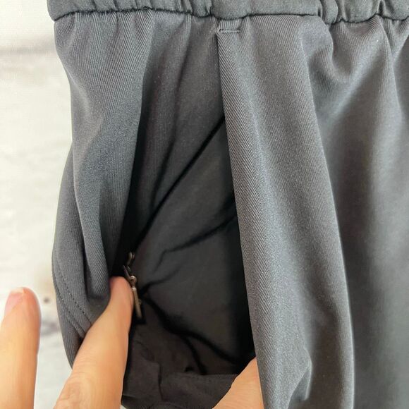 Lululemon On The Fly Joggers Black Size 8 • High Rise Stretch Travel Athleisure - Picture 4 of 6